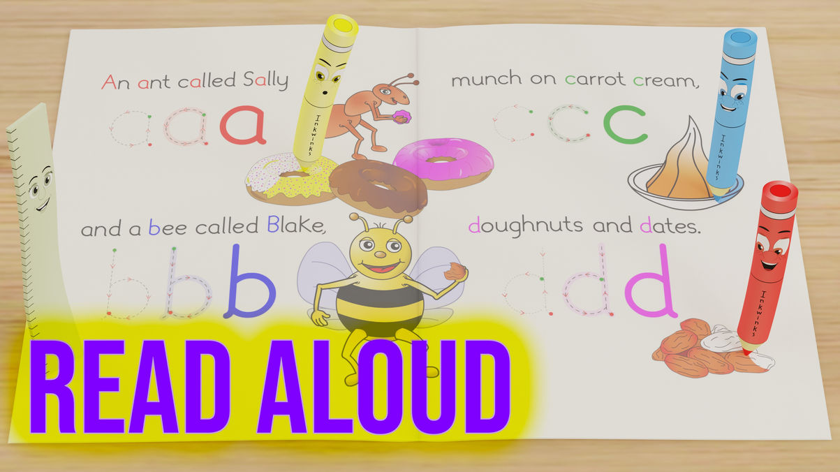 Inkwinks Alphabet Book - READ ALOUD